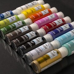 Durable Gloss Finish Acrylic Paint Set – 16 Non-Toxic Colors for Every Project