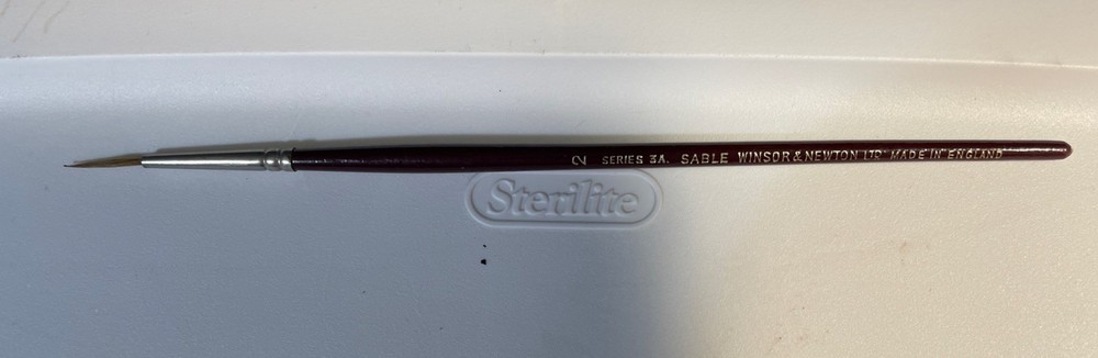 Winsor & Newton Series 3A Sable #2 Artist Brush EUC