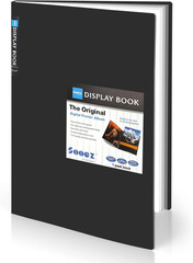 Art Portfolios 11″X17″, Large Portfolio Folder with 30 Pockets & Black Inner She