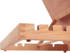 Wood Drafting Table Easel Board, 5-Position