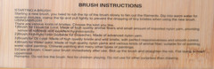 Giorgione 12 Pc Nylon Paint Brush Set With Different Tips and Sizes in Metal Box
