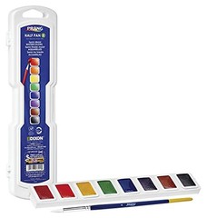 Prang PROFESSIONAL WATERCOLORS, 8 0.05 Fl Oz (Pack of 8), Assorted Colors