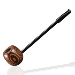 Vintage Premium Long Wood Smoking Pipe Wooden Portable Cigar Pipes Tobacco pipe
