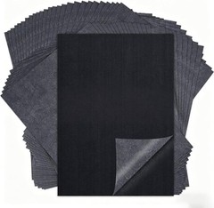 Versatile Black Graphite Transfer Paper – 30 A4 Sheets for Artists & Crafters