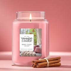 Yankee Candle Home Sweet Scented Candle, 22oz Large Jar,