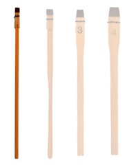 Kyoshin Elle 4mm Flat Hake No.1 Japanese Dye Paint Brush Tool for Painting