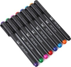 Mr. Pen- Colorful Felt Tip Pens, 8 Pack, Fine Felt Tip Pens Fine Point