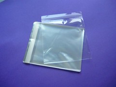 100 6.4 x 6.2 Clear Resealable Cello Bag Plastic Envelopes Cellophane