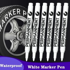 White Marker Laundry Pen Deep Fabric Permanent For Clothes Shoes Water Based