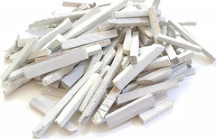 Slate Pencils White Color Natural Chalk 5-9 Mm Thick (250 Grams)