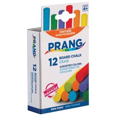 12 Packs Chalkboard Chalk Assorted Colors Dustless Smooth Laydown Sticks New USA