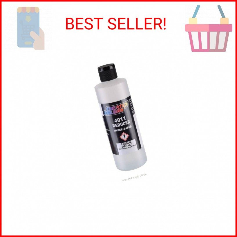 Createx Airbrush Paint, 4011 Reducer, 8 Oz (4011-08)