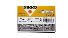 Tachikawa Pin Manufacturing Nikko G pen 100pcs NGN100 Manga Chrome Nyume