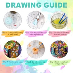 Paint by Numbers Kit for Adults Beginner – Cowboy Boots Paint by TRTDNF1P9204