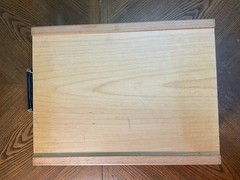 Adjustable Wooden Table Top Box Easel With Carrying Handle