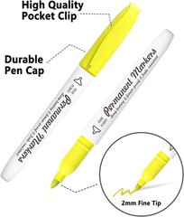 30 Permanent Markers Fine Point Assorted Colors for Coloring Doodling