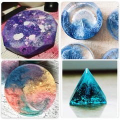 Alcohol Ink Set – Vibrant Colors High Concentrated Alcohol-Based Ink, Concent…