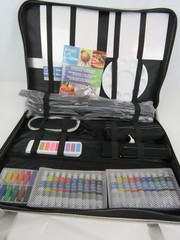 Artist’s Loft 101 Piece Deluxe Studio Art Set w/Easel & Messenger Bag NIB
