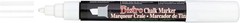 Uchida 483-C-0 Chisel Tip Bistro Chalk Marker, White