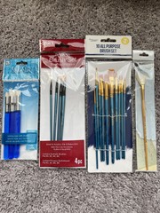 Articious/DecoArt/Style Stix/Studio 71 Brush Sets Acrylic, Watercolor And Oil