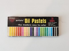 Vintage Weber Oil Pastels 25 Colors Set 502343