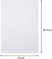 100 Sheets Tracing Paper, 8.5 x 11 inches White Trace Paper Translucent Paper fo