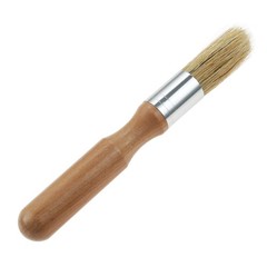 1Pc Multifunctional Pig Bristles Brush Round Head for Painting Painted Brush