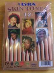 LYRA Farb-Riesen Color-Giants 12 Pencils Art Skin Tones Art-Nr. 934W12 New.Box14