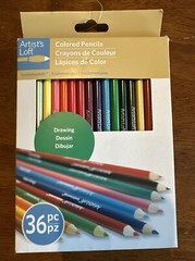 Craft County 36 Assorted Colored Pencils – High Pigment – Adult and Kid Coloring