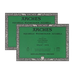 Arches Watercolor Paper Block Cold Press 7 X 10 140 –