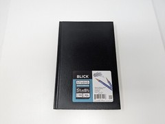New BLICK Studio Hardbound Sketchbook – 5-1/2″ x 8-1/2″, 110 Pages, Black