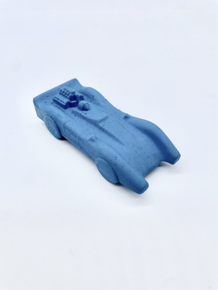 Vintage Laufer Auto Art No. 1102 | W Germany | Blue | Eraser