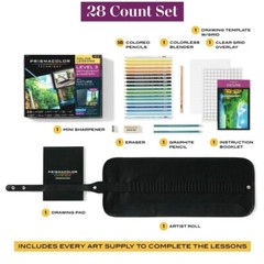 NEW Prismacolor Technique LEVEL 3 REFINEMENT & MASTERY 28 PC SET +ONLINE LESSONS
