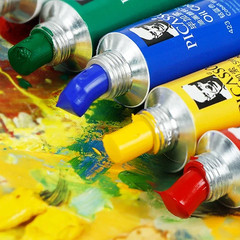 50Ml Oil Paint High Saturation Faster Drying Time with Creamy Texture and Consis