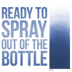1 oz BLUE Body Art TEMPORARY TATTOO AIRBRUSH PAINT Ink