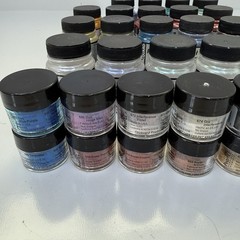 Jacquard Pearl Ex Powdered Pigments, Lot Of 33