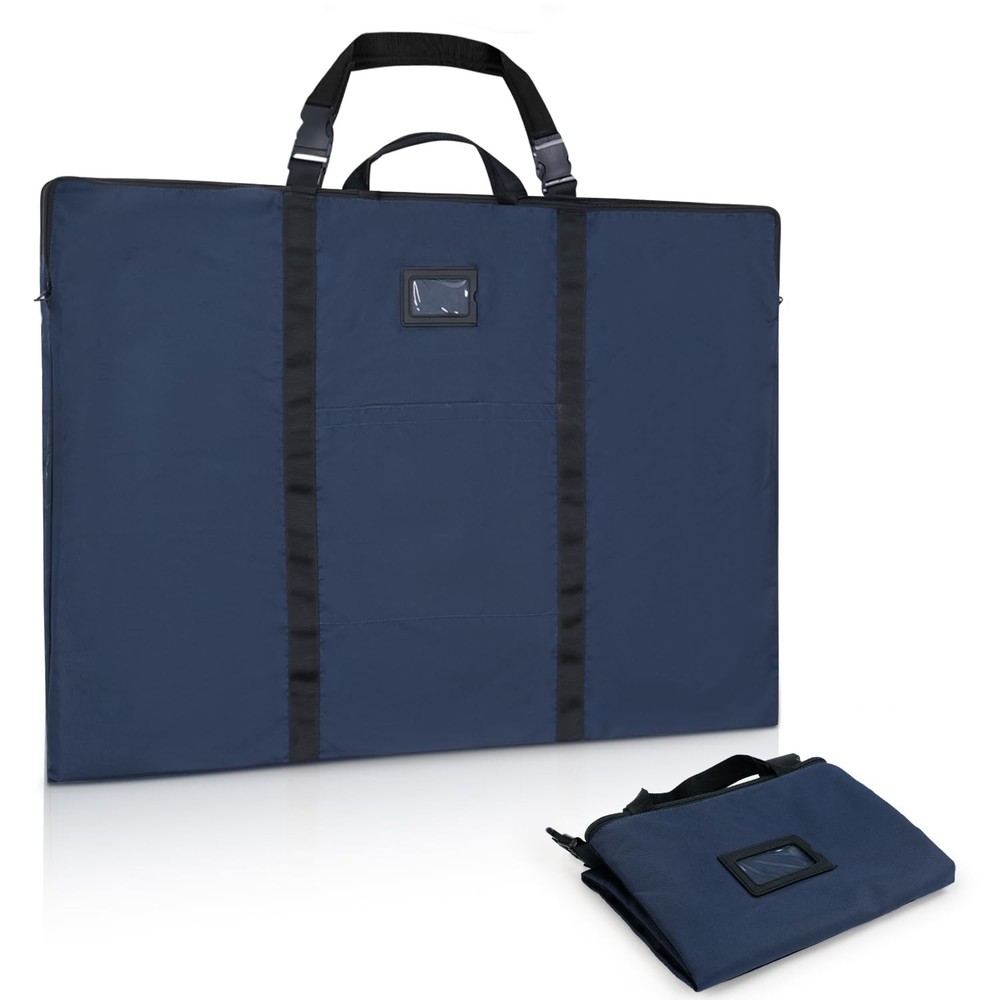 BERYA Large Size Art Portfolio Bag with Nylon Shoulder, 24 x 36 inches Light …