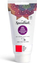 Speedball Fabric Block Printing Ink, 2.5-Ounce, Red – Print on Textiles & Paper