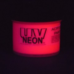 NEON GRAFFITI ART DRAMA BLACK LIGHT PAINTS 10×1/2 oz