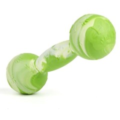 Dogline Dumbbell Toy 7.5″ (19cm) Green