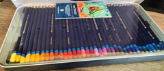 NEW Sealed Derwent Inktense 72 water soluble ink pencil tin set -Made in Britain