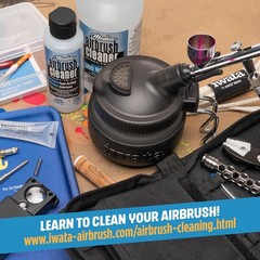 Biodegradable Airbrush Cleaner Liquid for Deep Cleaning Artist Tools 16 Fl Oz