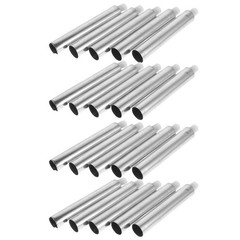 20 Pcs Aluminum Paint Tube Gouache Storage Tubes Empty Painting Accessories