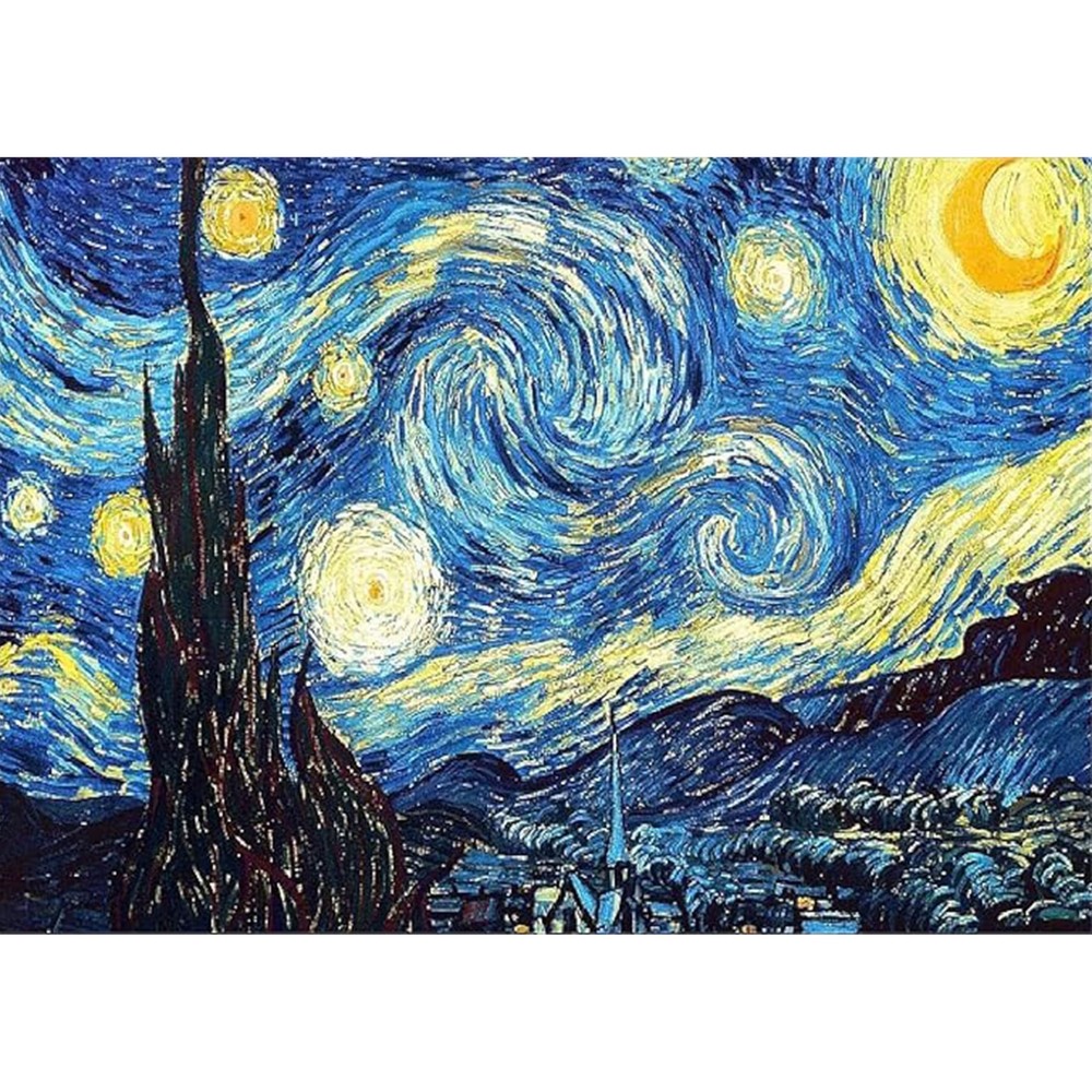 LYKEJI Starry Night Diamond Art Kits for 11.8 x 15.7 inches,