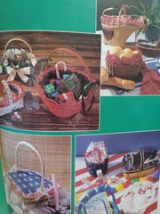 Basket Case Designer Baskets Decor Crafts Gift Pattern 1066 Leaflet Leisure Arts