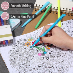 – Fineliner Pens Colored 24 Pack Bible Journaling Pen Ergonomic…