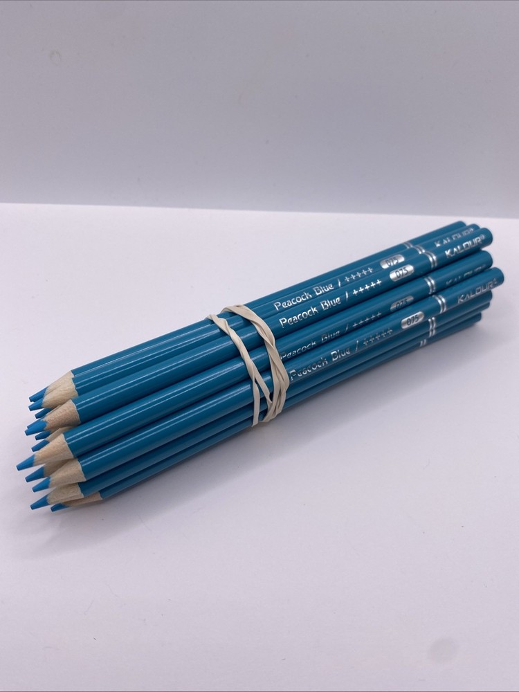 Kalour Colored Pencils (Peacock Blue 075) 20 Count