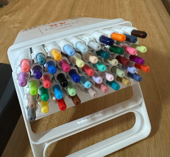 Zebra Clickart 48 Colors Set Water-Based Marker Pens with Case Japan