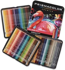 72 Count Assorted Colored Pencils Ultra Smooth Blending and Shading Art Supplies