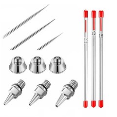 1 Set Airbrush Nozzle Needle Replacements for Airbrushes Spray Gun 0.2/0.3/0.5mm